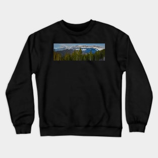 Bucegi mountains in Romania Crewneck Sweatshirt